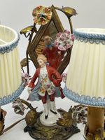 Paire de chandeliers dans le goût du XVIIIe siècle à deux br… (photo 2)