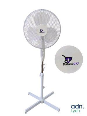 Lot de 5 ventilateurs sur pied 16 pouces - DSTOCK077 - Neuf …