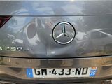 a close up of the rear end of a mercedes car