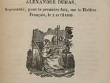 an old book with a picture of a skeleton on it