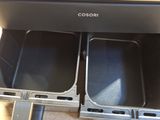 two trays in the bottom of the oven