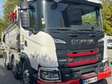 a large truck that is parked in the parking lot