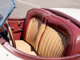 a close up view of a car ' s leather seats