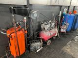 many different types of gas tanks lined up next to each other