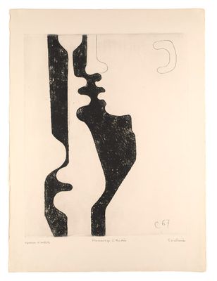 l'image d'un dessin en noir et blanc représentant le visage d'une femme