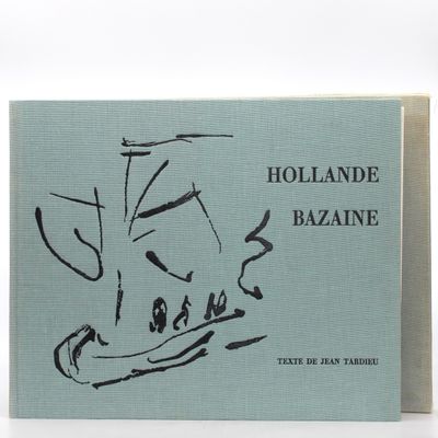 un livre bleu sur lequel figure l'image d'une girafe