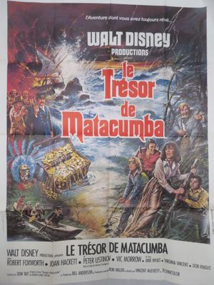 « Le Trésor de Macumba » - Affiche de cinéma 27 x 40 - Style français A