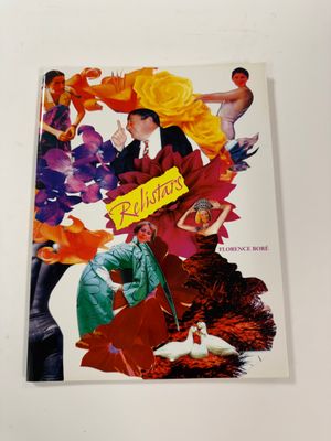 a book with a picture of a man and a woman on it
