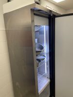 Armoire réfrigérée froid négatif DYNASTEEL une porte inox (photo 2)