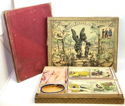 Jeu des Fables de la Fontaine, Mauclair Dacier à Paris.