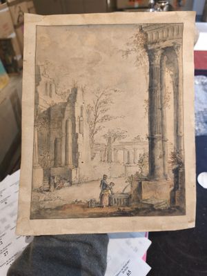 une image d'un dessin sur une feuille de papier