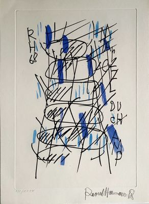 Raoul Hausmann - Marcel Duchamp, 1968