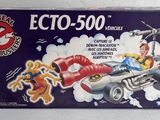 toy box of a toy car with a cartoon character on the front