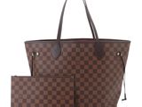 louis vuitton damier tote bag and wallet