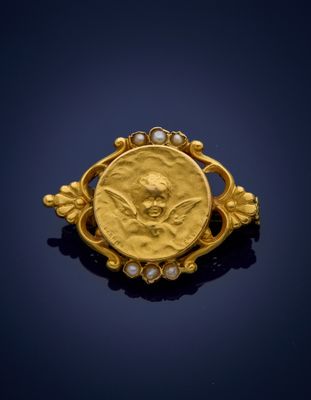 une image représentant une pièce d'or sur laquelle figure un crâne