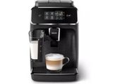gros plan d'une machine à café avec une tasse de café