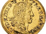 an image of a gold coin with a woman ' s head on it