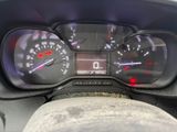 a close up of a car dashboard with a speedometer