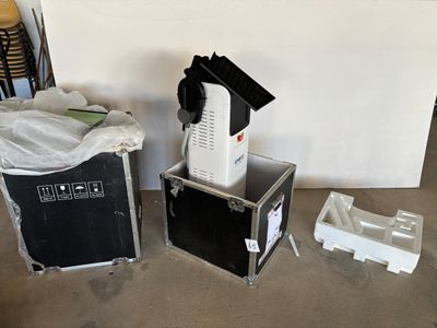 a white box and a black box and a white box and a black box and a white box and a black box and a white box and a black