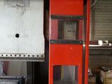 a machine that is sitting inside of a building