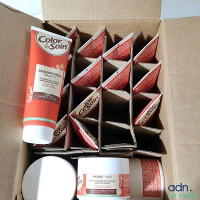 a box with a lot of different items inside of it