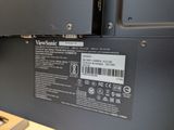 a close up of the back panel of a laptop