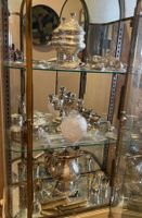 SIEGEL Paris - Vitrine en verre et métal et verre bombé, ouv… (photo 2)