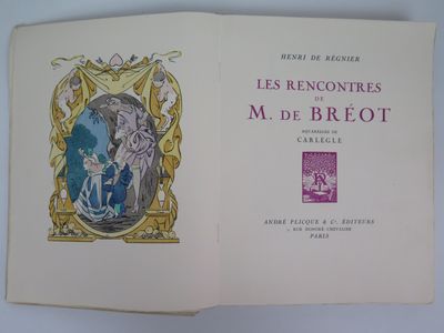 un livre ouvert avec la photo d'un homme et d'une femme
