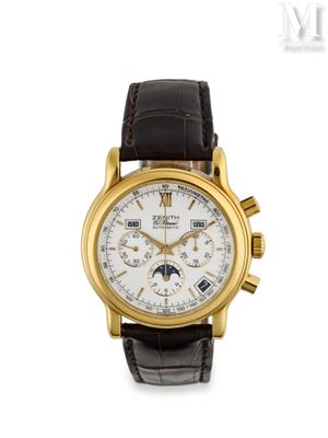 gros plan d'une montre sur fond blanc