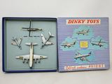 an image of a box with a bunch of toy airplanes in it