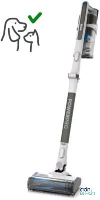 the cordless vacuum cleaner is clean and ready to use