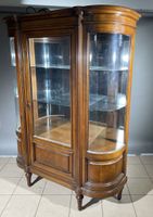 Importante vitrine électrifiée en bois mouluré de réserves r… (photo 2)