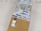 a cardboard box that has a bunch of screws in it