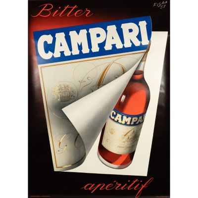 Campari Bitter Poster offset [Non Canvas].