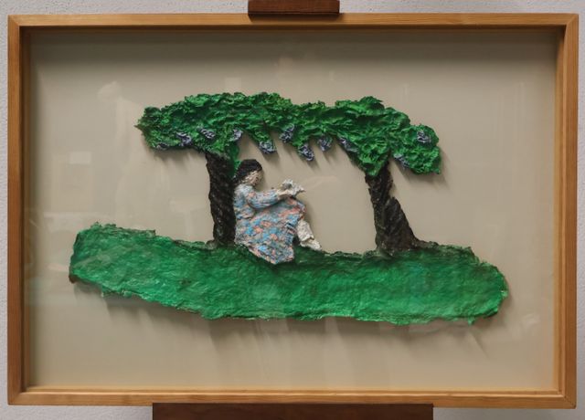 Marie ROSSIGNOL (dans le goût) « Composition ». Composition en pa...