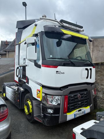 Tracteur routier RENAULT T 480 T4X2 E6 RACING immatriculé EP-614-...