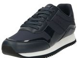 men ' s leather trainers with rubber soles and rubber outs