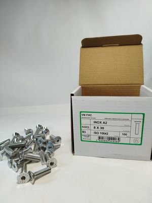 Lot de 100 - VM - Ces vis à tête fraisée hexagonale creuse m…