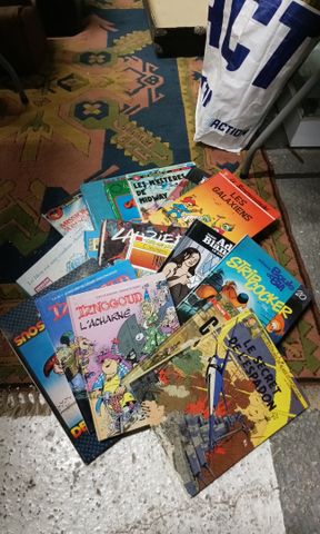 Lot de bandes dessinées modernes 