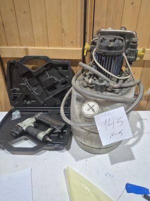 an image of a keg with a lot of tools on it