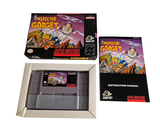 a box with a game inside of it on a white surface