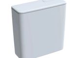 a white toilet that is sitting on a white surface