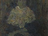 une image d'un tableau représentant une femme assise sur une chaise