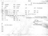 une image montrant un gros plan d'un document sur lequel figure un cachet