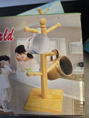 Lot 36 présentoires à tasses en bois