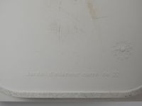 AMI Suite de 4 cache-pot de forme quadrangulaire en abs blan… (photo 2)