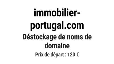 Nom de domaine immobilier-portugal.