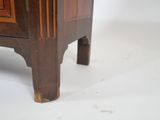 an image of a wooden cabinet with a drawer on top of it
