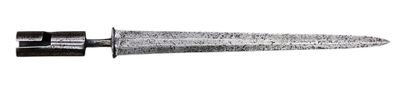 an image of a knife that is on a white surface