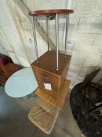 Lot : Petit tabouret piétement chromé, classeur à documents … (photo 2)